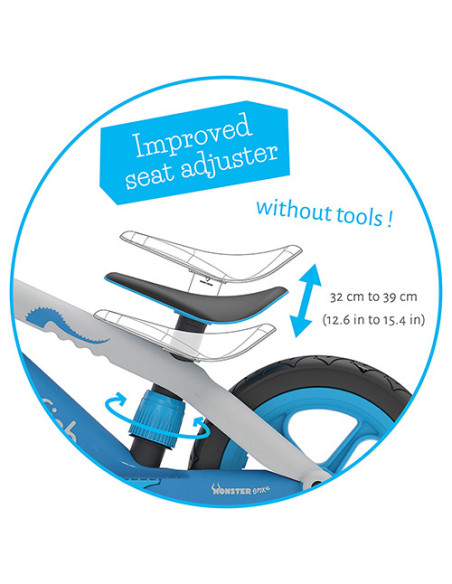 Chillafish BMXie 02 CPMX02BLU колело за баланс синьо