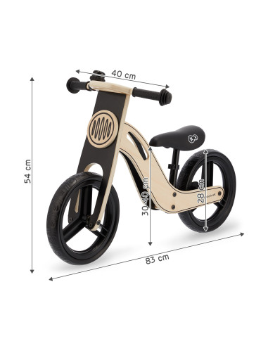 KinderKraft Uniq колело за балансиране natural