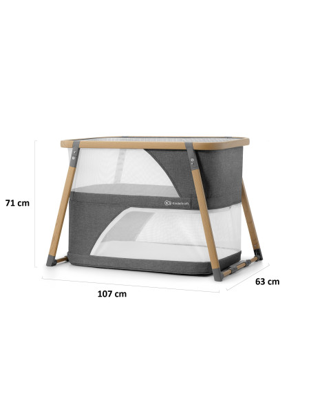 KinderKraft SOFI бебешка кошара KKLSOFIGRY0000