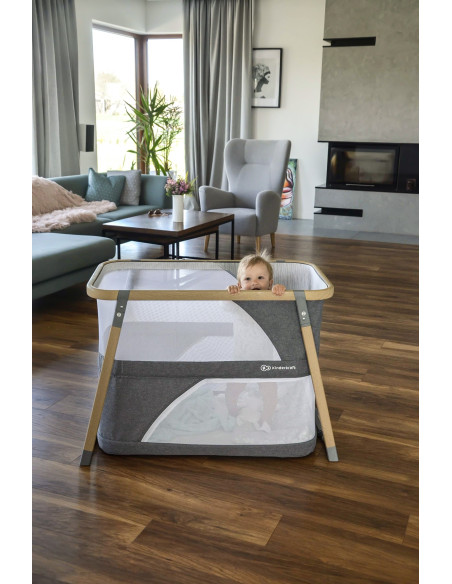 KinderKraft SOFI бебешка кошара KKLSOFIGRY0000