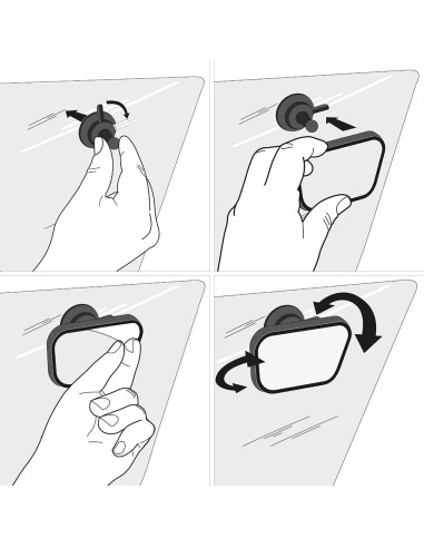 86021 Reer огледало за обратно виждане