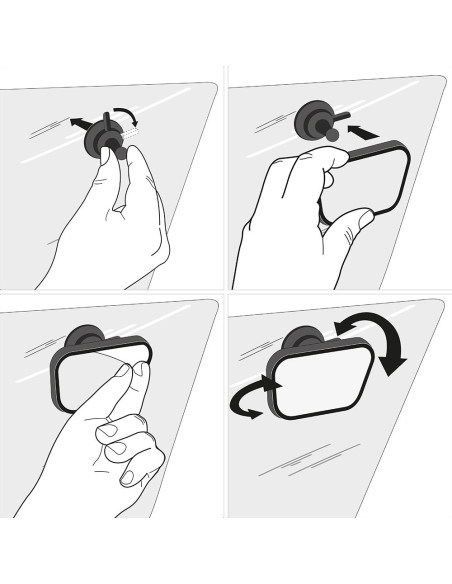 86021 Reer огледало за обратно виждане