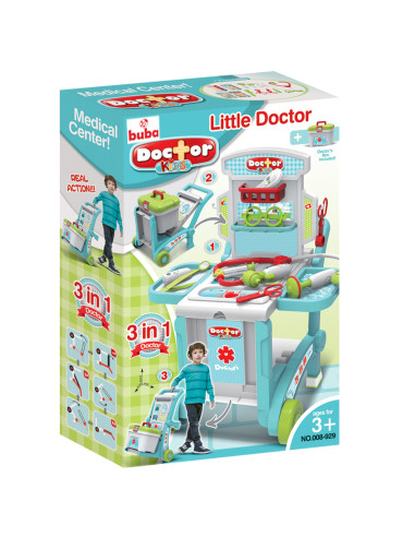 Детски лекарски комплект Buba 008-929, Куфар