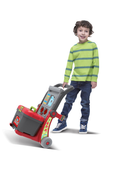 Детска кухня Buba Little Chef 008-930, Куфар, Червен