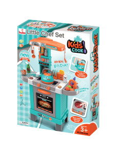 Детска индукционна кухня с чайник Buba 008-939А, Синя