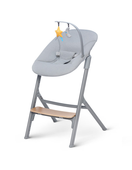 KinderKraft LIVY столче за хранене дърво + CALMEE шезлонг