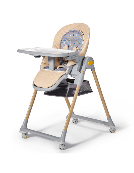 KinderKraft столче за хранене LASTREE дървесно KHLAST00BEGW