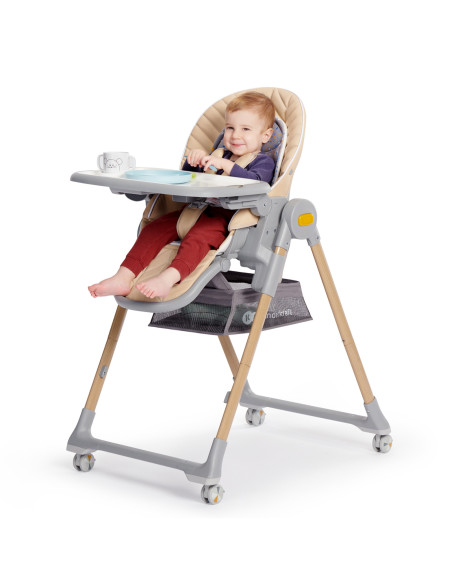 KinderKraft столче за хранене LASTREE розово KHLAST00PNK