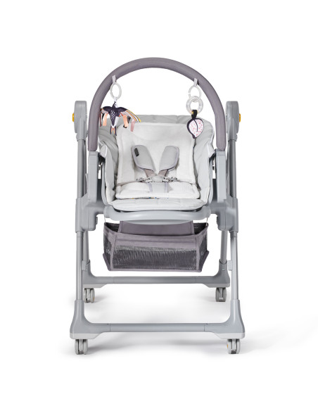 KinderKraft столче за хранене LASTREE сиво KHLAST00GRY