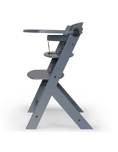 KinderKraft столче за хранене ENOCK чисто сиво KKKENOCGRYF