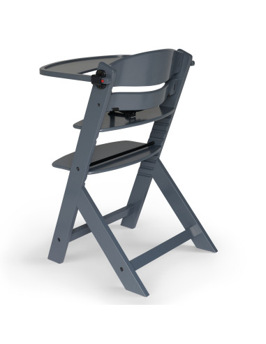 KinderKraft столче за хранене ENOCK чисто сиво...