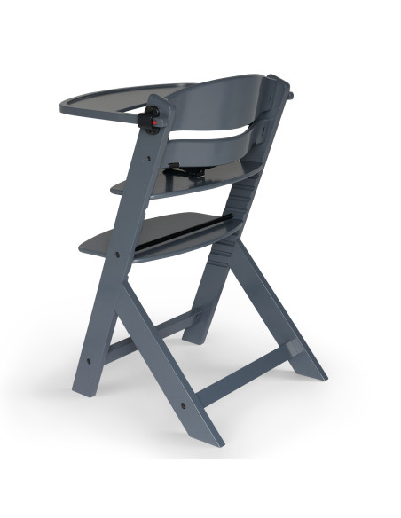 KinderKraft столче за хранене ENOCK чисто сиво KKKENOCGRYF