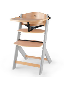 KinderKraft ст.за хр. ENOCK дървено/сиви крака KKKENOCGRY