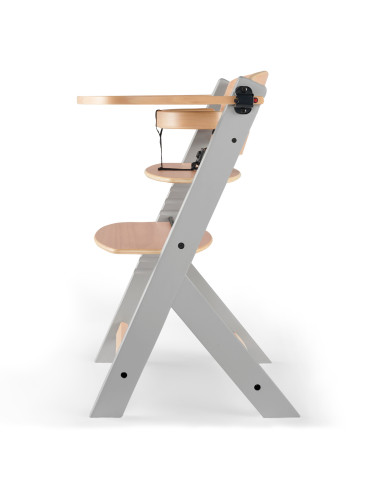 KinderKraft ст.за хр. ENOCK дървено/сиви крака...