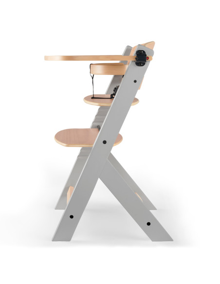 KinderKraft ст.за хр. ENOCK дървено/сиви крака KKKENOCGRY