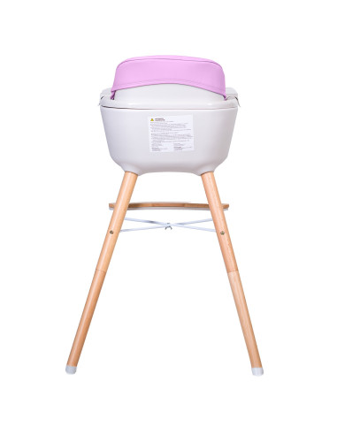 Buba Carino столче за хранене 2в1 розово