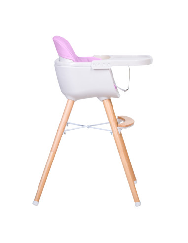 Buba Carino столче за хранене 2в1 розово