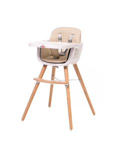 Buba Carino столче за хранене 2в1 бежово 2