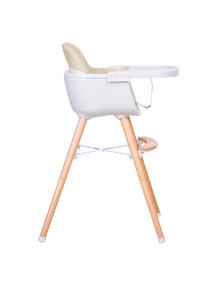 Buba Carino столче за хранене 2в1 бежово