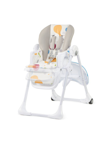 KinderKraft столче за хранене YUMMY шарено...