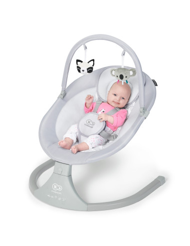 KinderKraft люлка LULI сива KKBLULIGRY