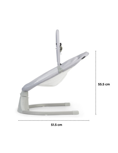 KinderKraft люлка LULI сива KKBLULIGRY