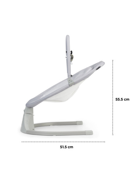 KinderKraft люлка LULI сива KKBLULIGRY