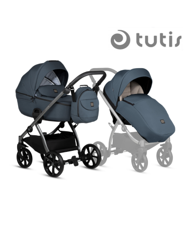 Tutis UNO 5+ бебешка количка 2в1 160 Marine
