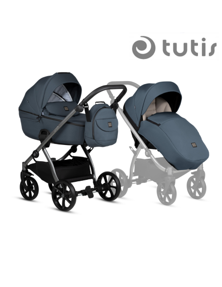 Tutis UNO 5+ бебешка количка 2в1 160 Marine