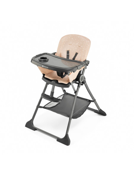 Kinderkraft столче за хранене FOLDEE PINK