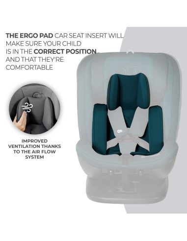 Kinderkraft столче за кола XPEDITION 2 BLUE