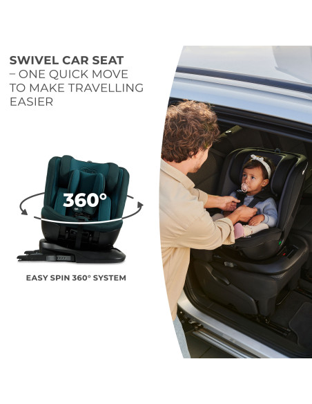 Kinderkraft столче за кола XPEDITION 2 BLUE