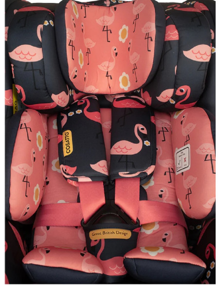 Cosatto CT5037 Come and Go I-Size Rotate Pretty Flamingo столче за кола