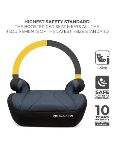 KinderKraft I-BOOST бустерна седалка за кола PINK