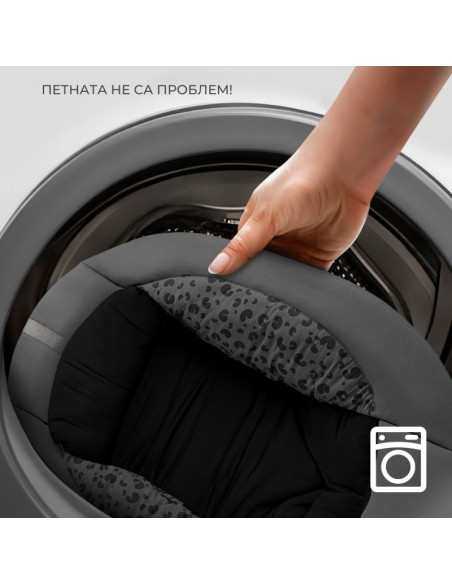 Kinderkraft люлка LUMI 2 dark grey