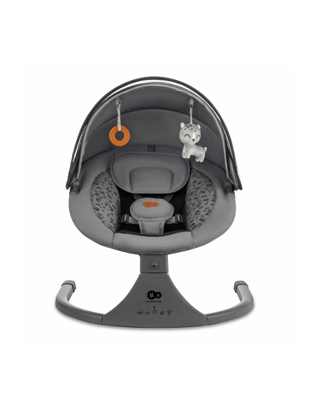 Kinderkraft люлка LUMI 2 dark grey