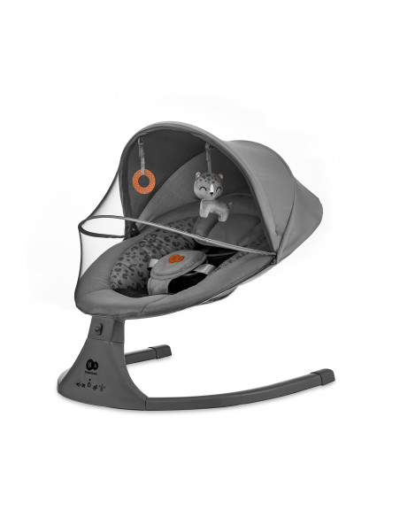 Kinderkraft люлка LUMI 2 dark grey