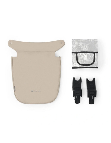 Kinderkraft NEWLY бебешка количка 4в1 SAND BEIGE