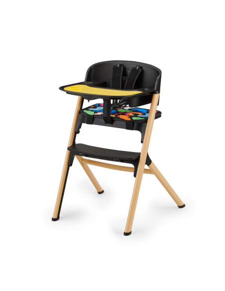 Kinderkraft LIVY столче за хранене + CALMEE шезлонг HAPPY SHAPES