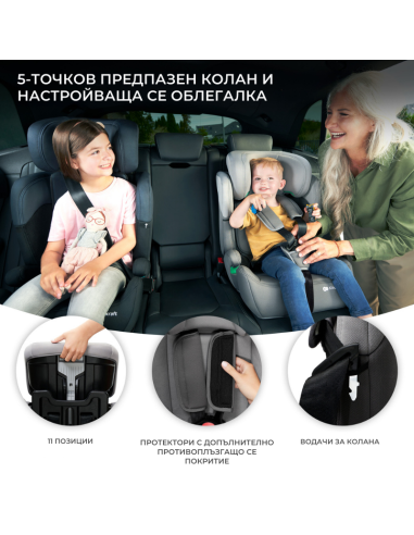 Kinderkraft столче за кола COMFORT UP i-Size...