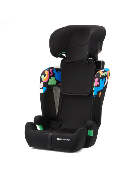 Kinderkraft столче за кола COMFORT UP i-Size HAPPY SHAPES