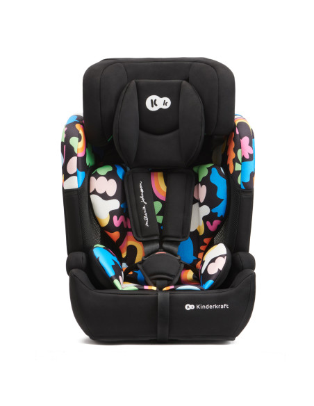 Kinderkraft столче за кола COMFORT UP i-Size HAPPY SHAPES