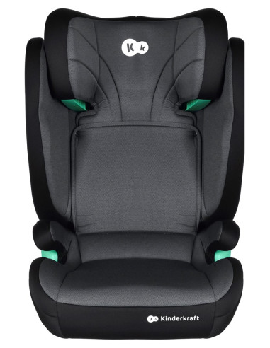 Kinderkraft столче за кола JUNIOR FIX 2 i-Size GRAPHITE BLACK