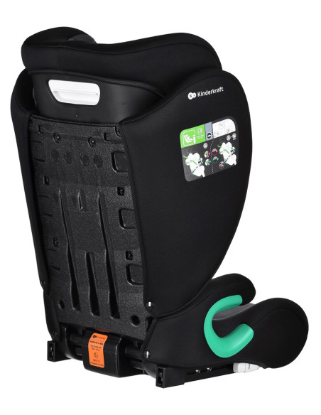 Kinderkraft столче за кола JUNIOR FIX 2 i-Size GRAPHITE BLACK