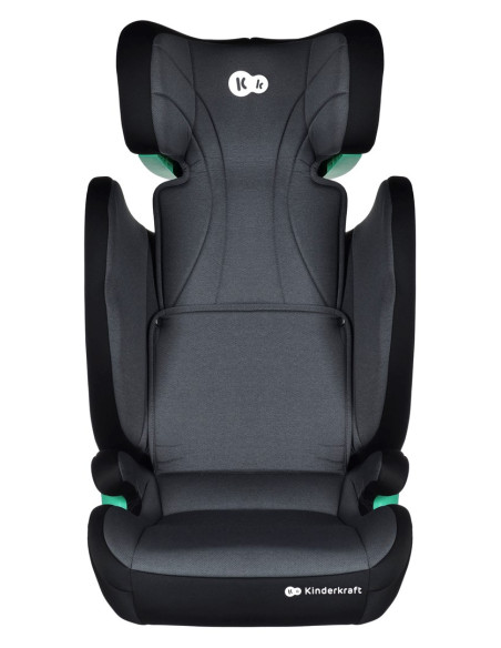 Kinderkraft столче за кола JUNIOR FIX 2 i-Size GRAPHITE BLACK
