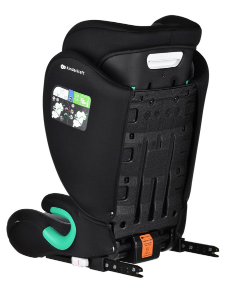 Kinderkraft столче за кола JUNIOR FIX 2 i-Size GRAPHITE BLACK