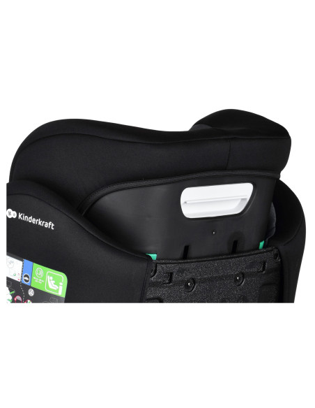 Kinderkraft столче за кола JUNIOR FIX 2 i-Size GRAPHITE BLACK