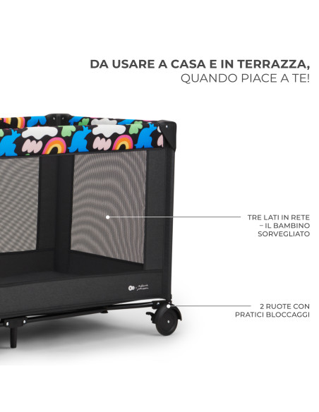 KinderKraft JOY 2 HAPPY SHAPES бебешка кошара