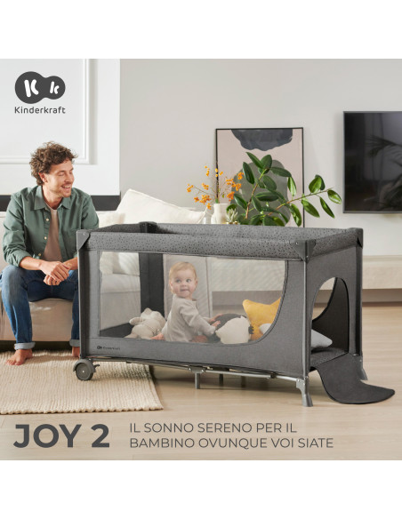 KinderKraft JOY 2 HAPPY SHAPES бебешка кошара
