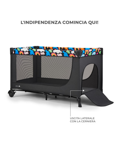 KinderKraft JOY 2 HAPPY SHAPES бебешка кошара